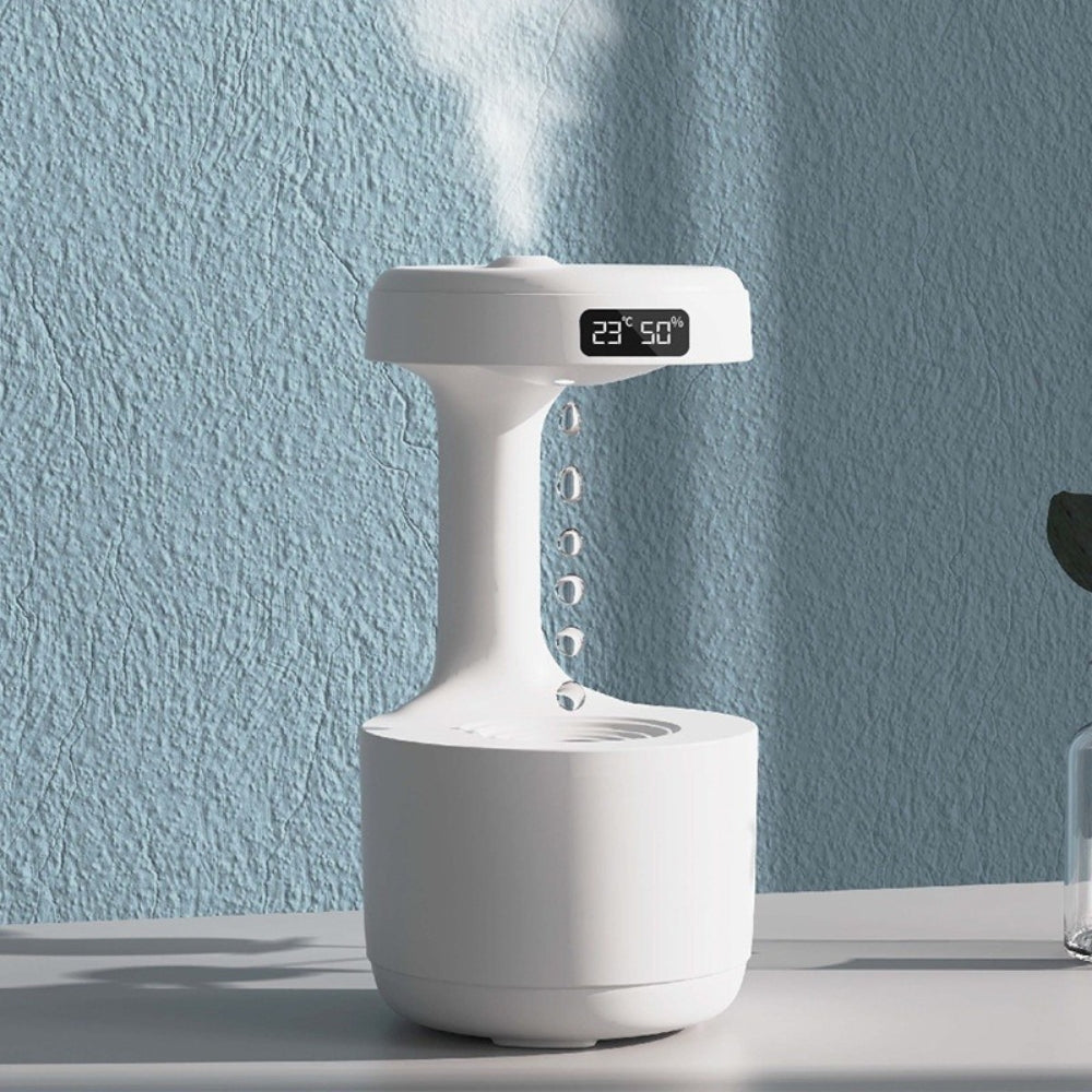 AquaFlow: Humidificador Antigravedad con Luz Nocturna